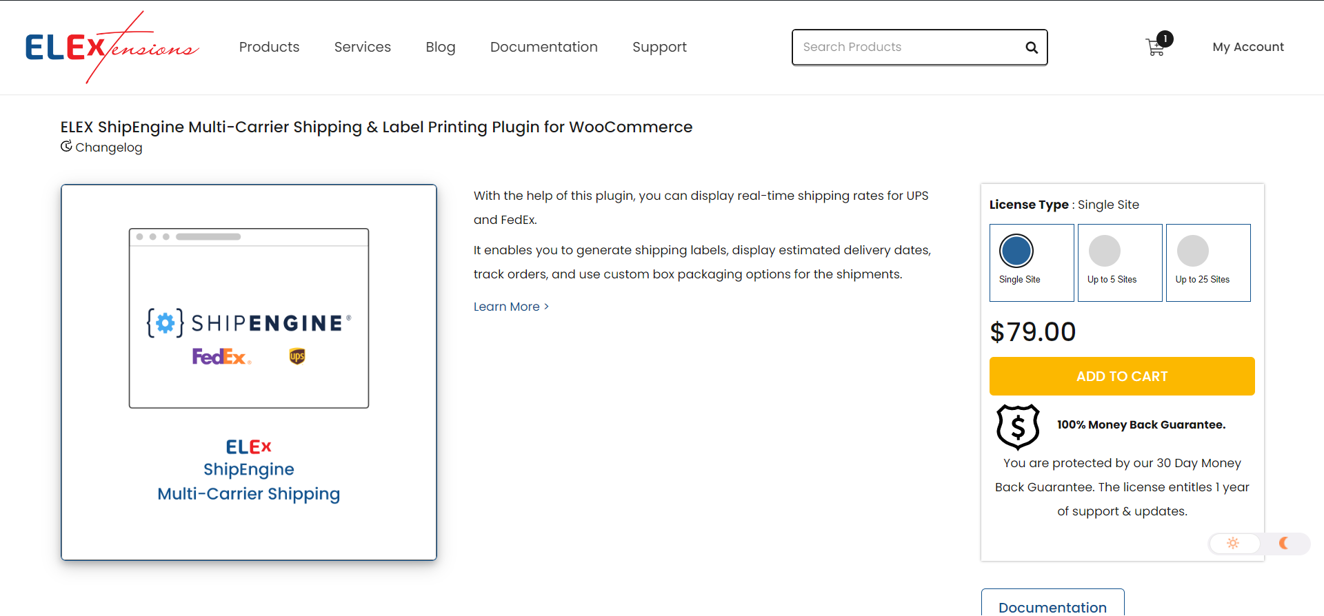 ELEX ShipEngine WooCommerce Multi-Carrier Shipping & Label Printing Plugin