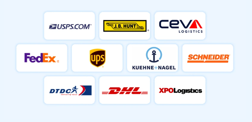 Various shipping companies