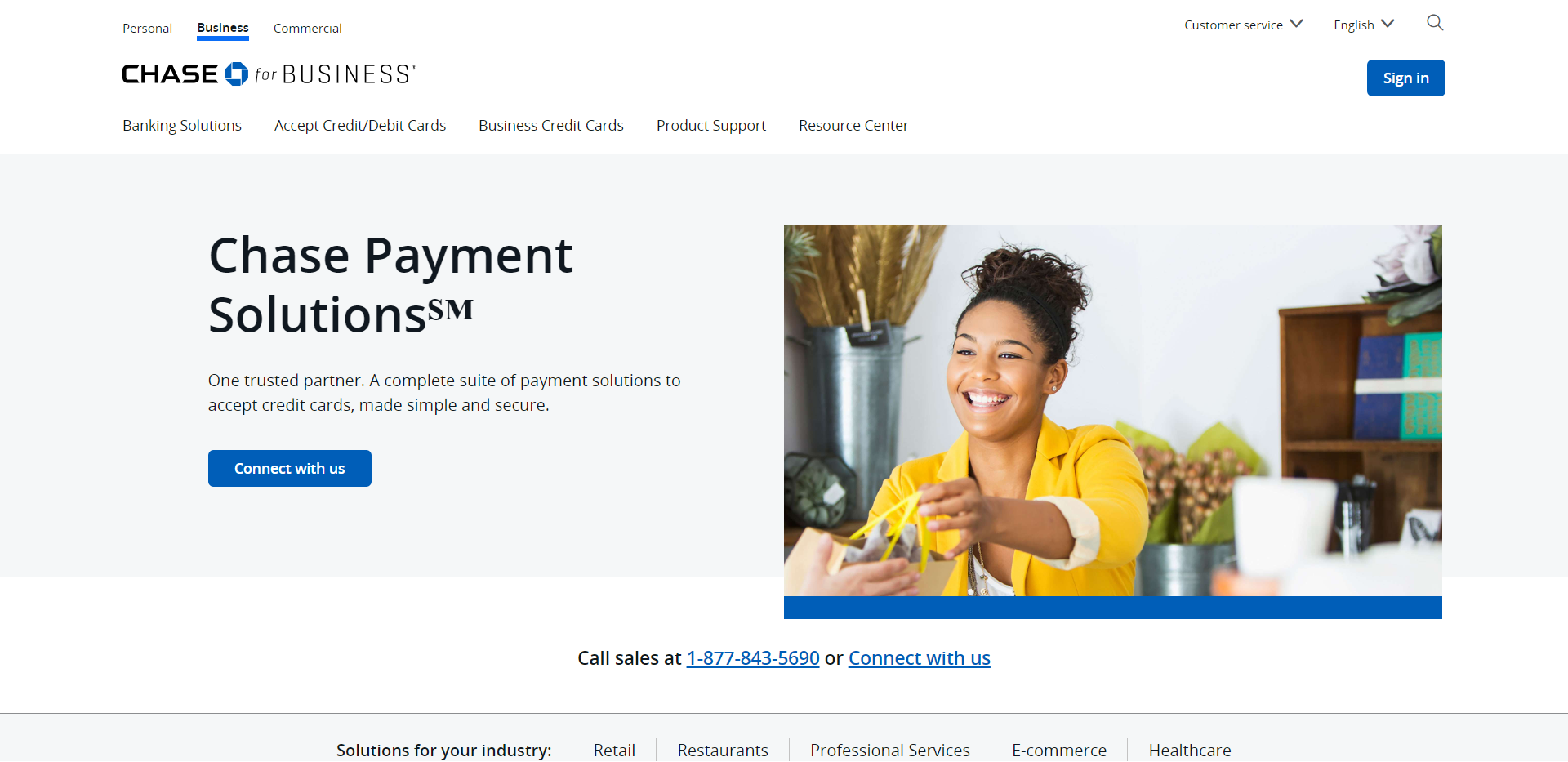 Chase Paymentech payment processor