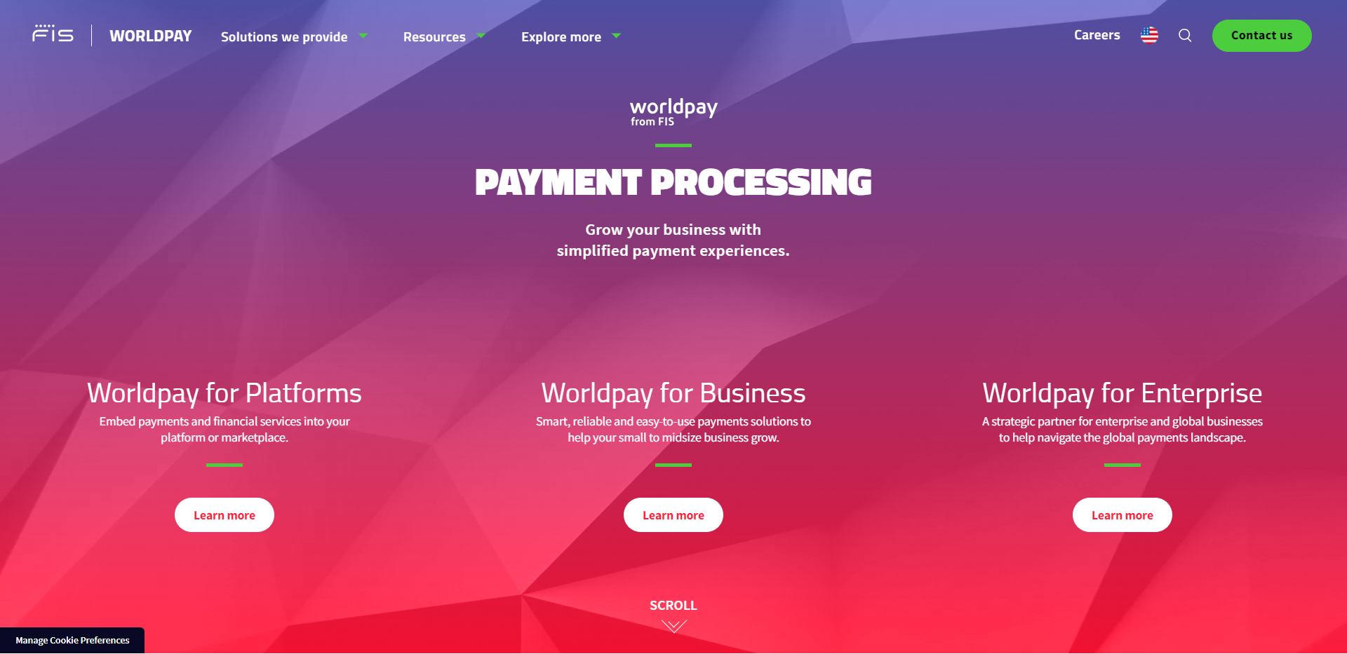Worldpay payment processor