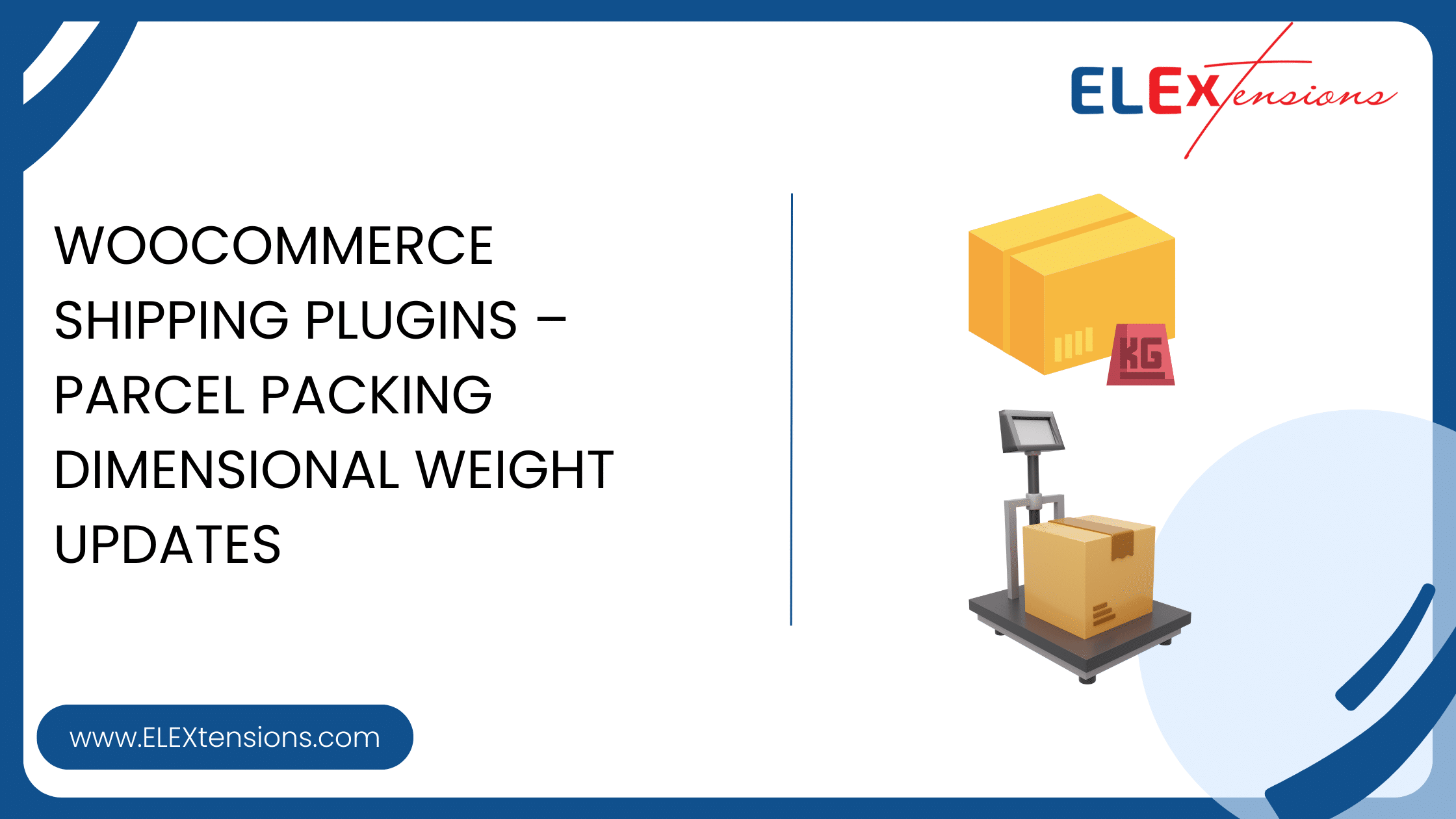 Parcel Packing Dimensional Weight Updates Banner