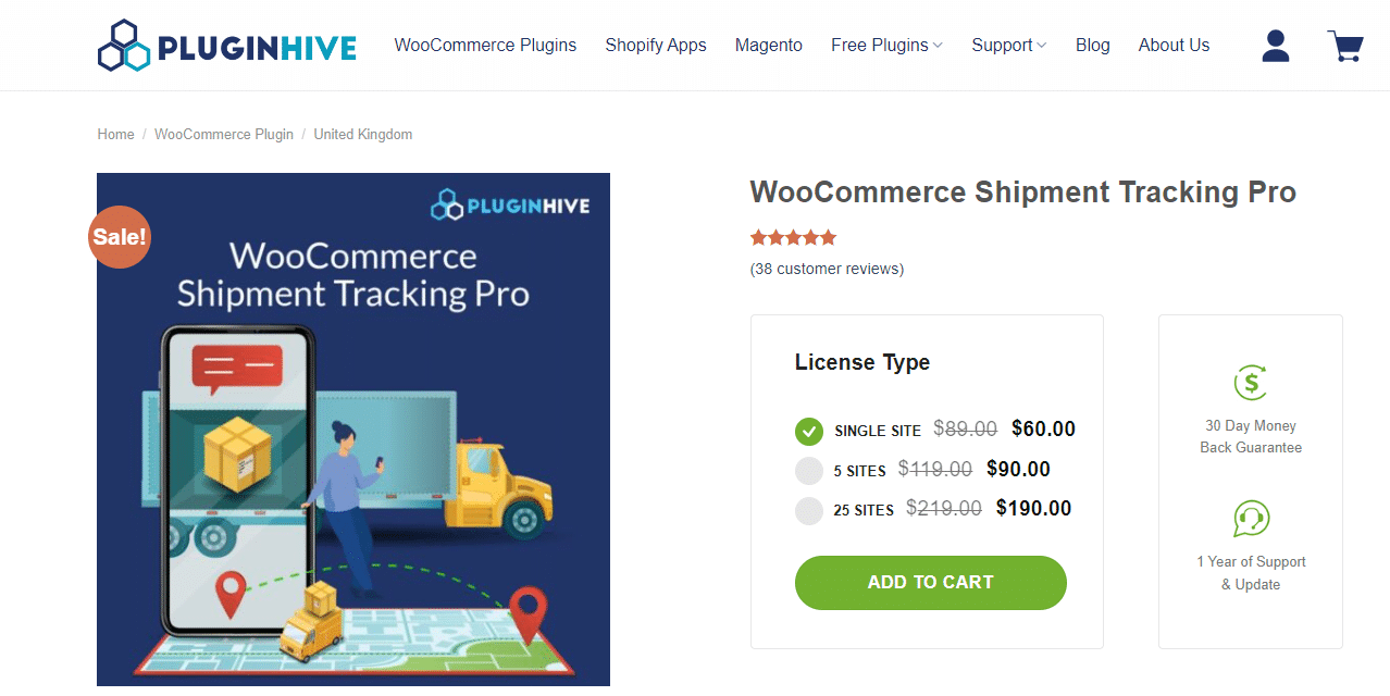 WooCommerce Shipment Tracking Plugin pro