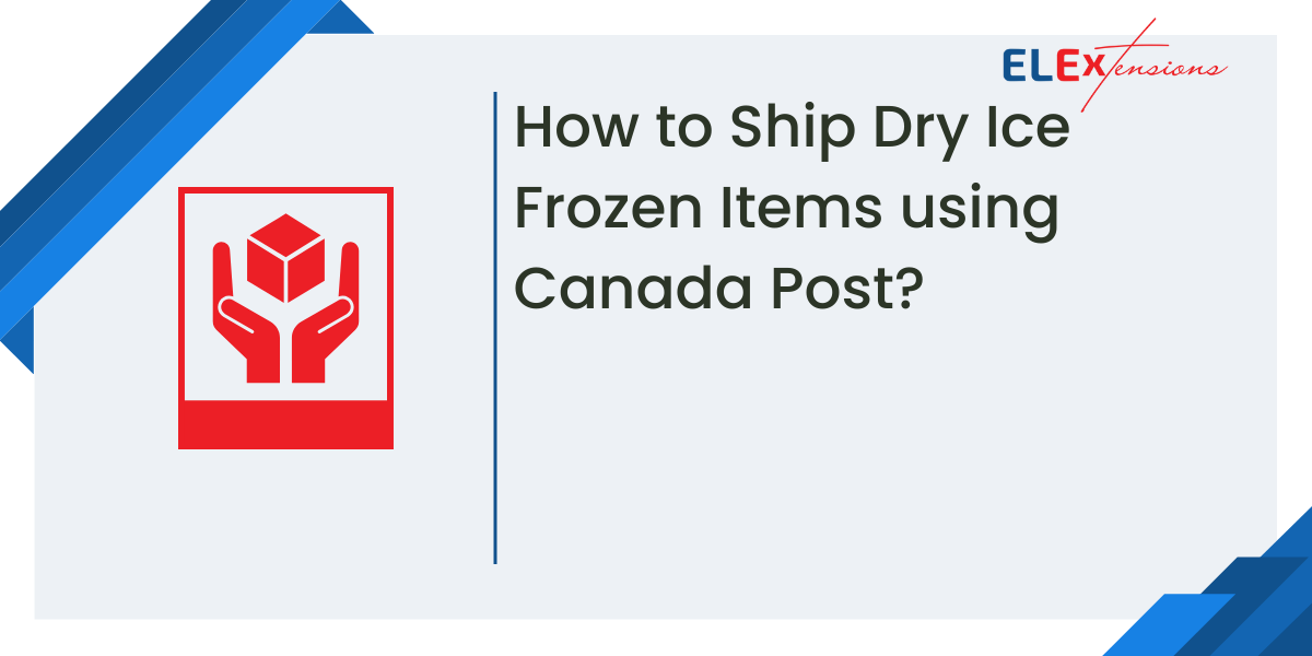 frozen shipping canada post