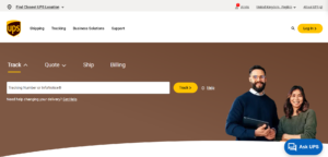 UPS Homepage