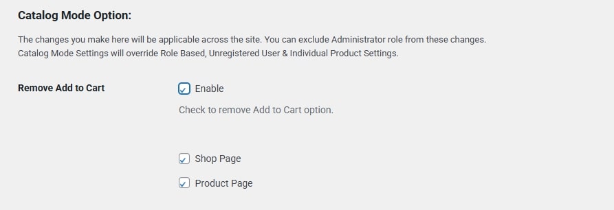 Remove the Cart