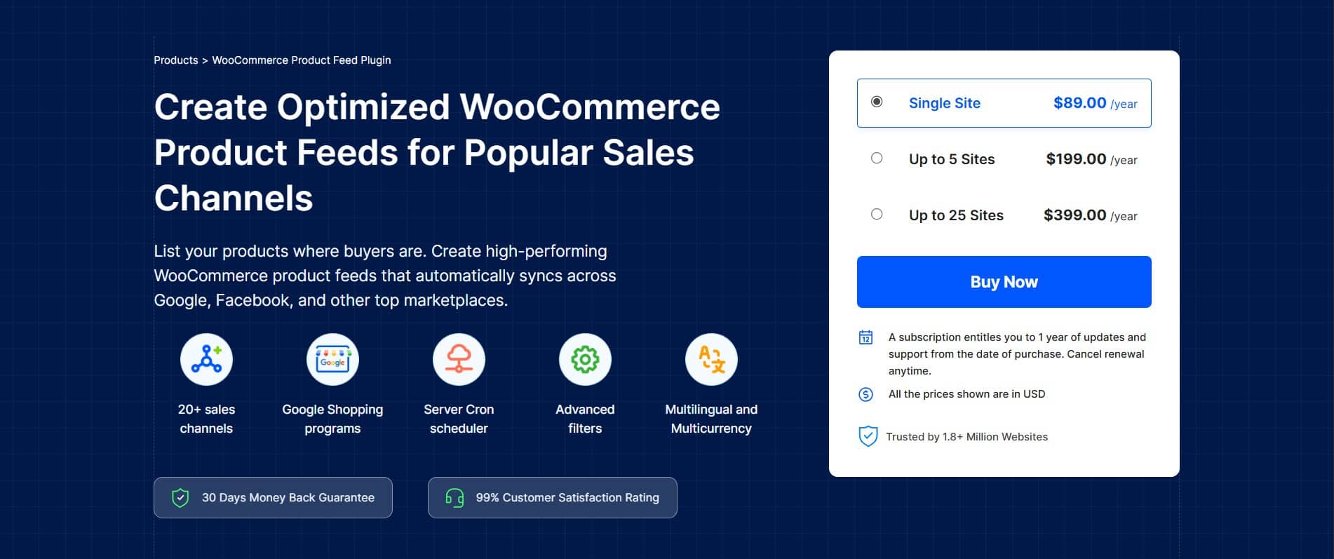 WooCommerce Product Feed